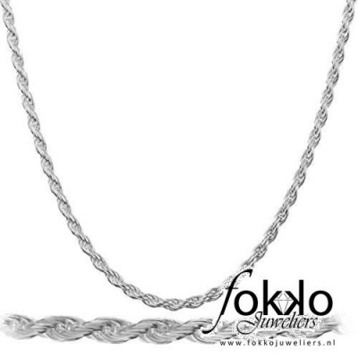 Rope chain zilver | Zilveren rope chain