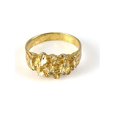 Gouden piet piet ring | Surinaamse gouden ring | Surinaams goud