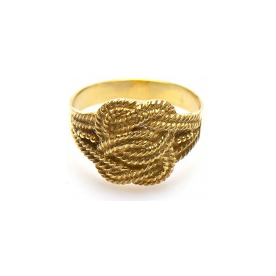 Mattenklopper ring 18 karaat | Mattenklopper ring goud | Surinaams goud