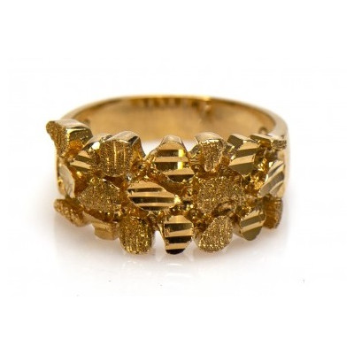 Gouden Surinaamse piet piet ring | Surinaamse ring goud